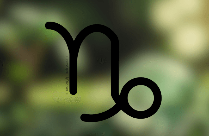 Capricorn zodiac sign
