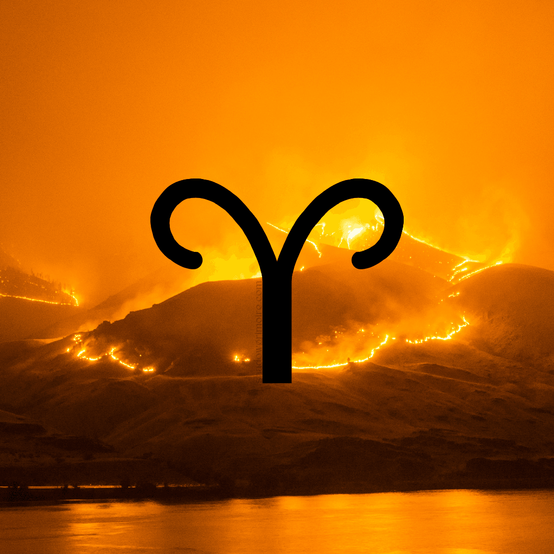 Aries zodiac sign, fire sign