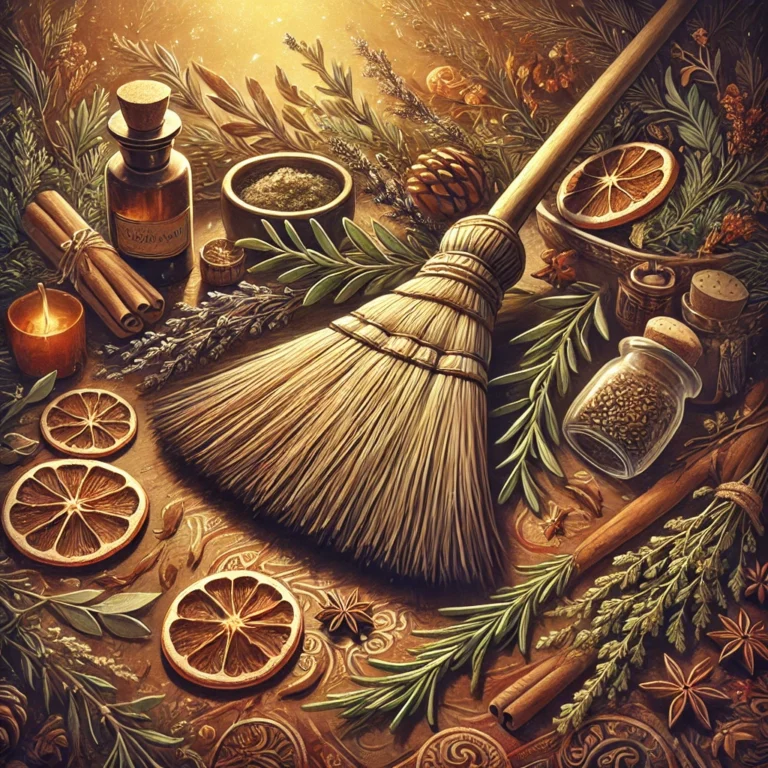 Yule Calendar Day 1: Magical Cleaning for the Holidays with Protective Herbs & Scents