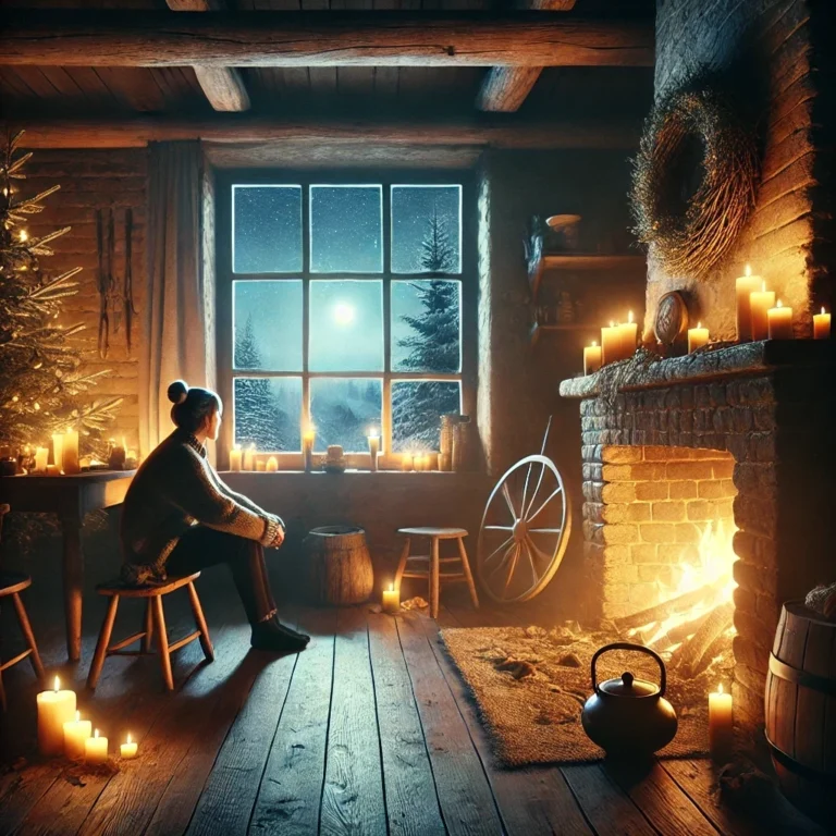 Yule Calendar Day 21: Solstice Night: Embracing the Darkness and Welcoming the Sun