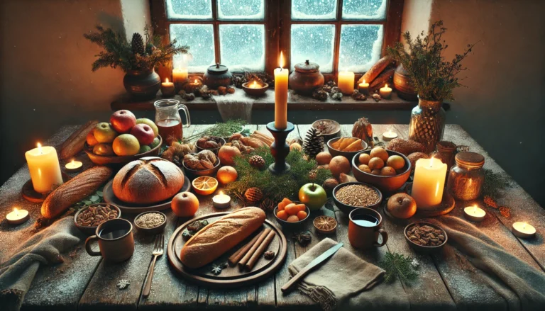 Yule Calendar Day 28: Feast of Abundance – Honoring Prosperity and Gratitude