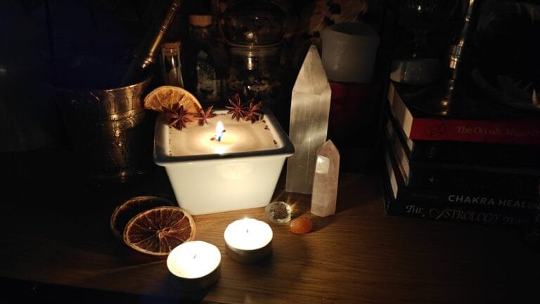 Yule Calendar Day 16: Guide to Crafting Your Own Magical Candle