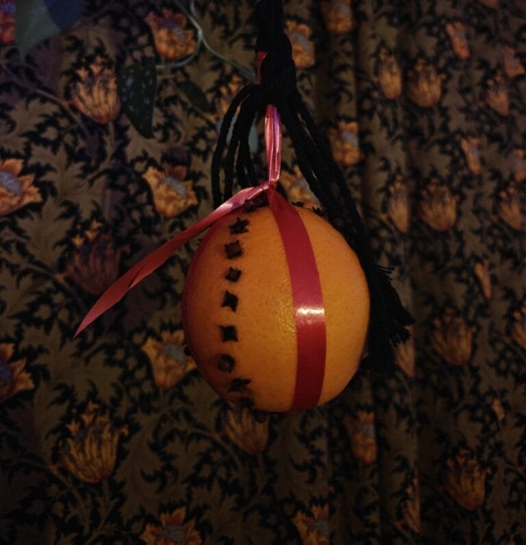 Yule Calendar Day 8: The History and Making of Clove-Studded Oranges (Pomanders)