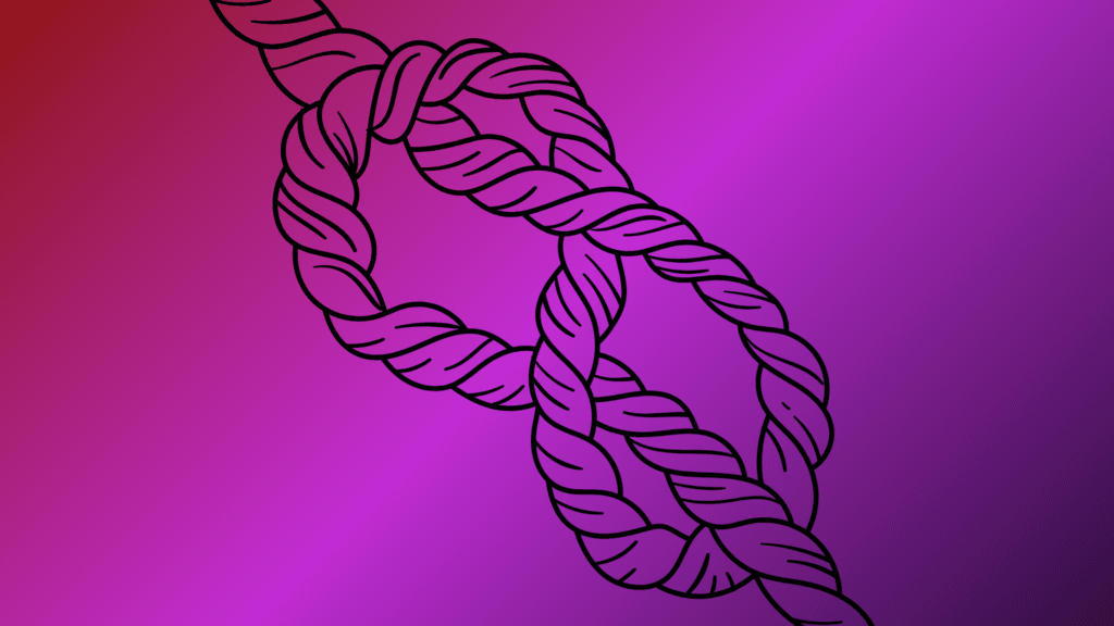 rope infinity soul tie