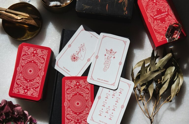 a group of tarot cards