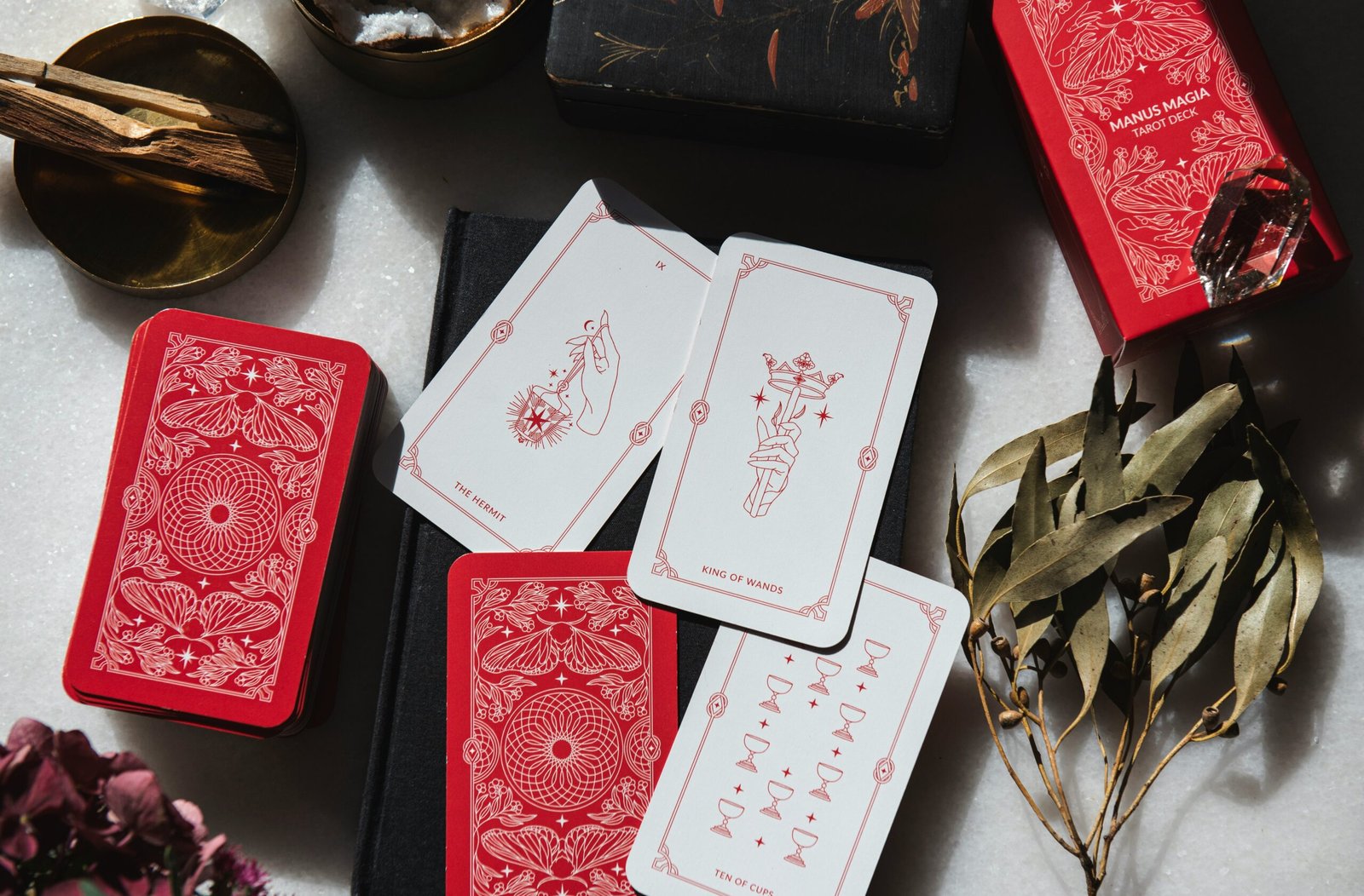 a group of tarot cards