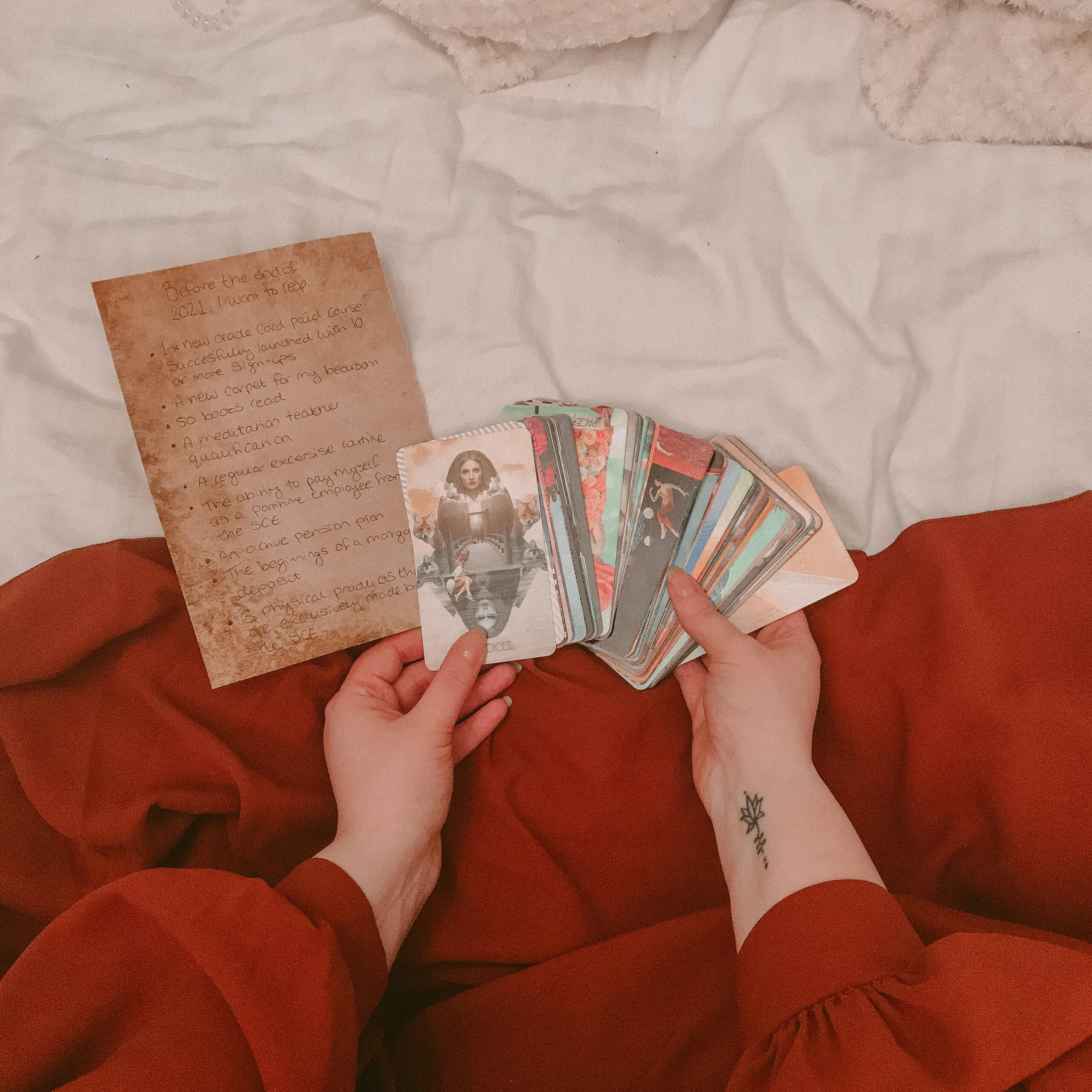 Tarot reading